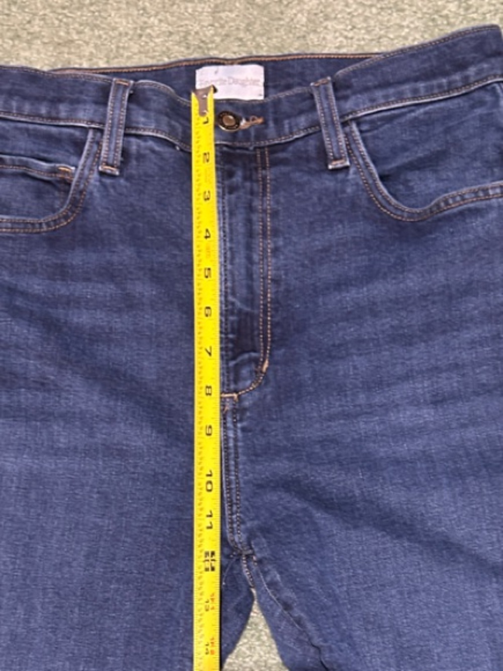 Favorite Daughter The Valentina Dark Indigo High-Rise Boot-Cut Jeans - Picture 6 of 13